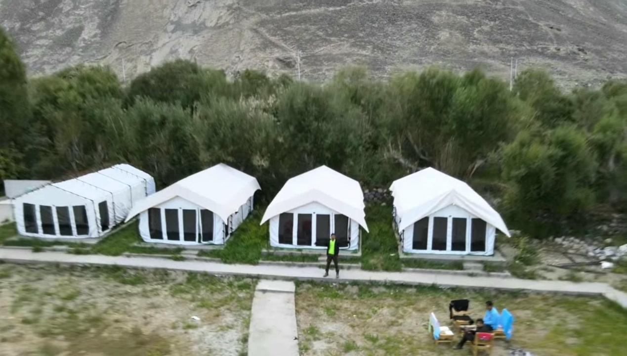 Nubra Vista Camp Charāsa Dış mekan fotoğraf